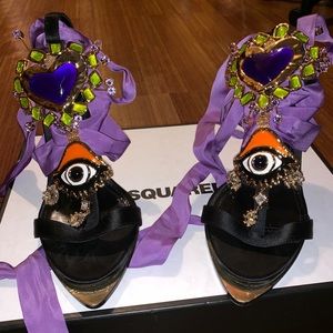 dsquared2 treasure sandals